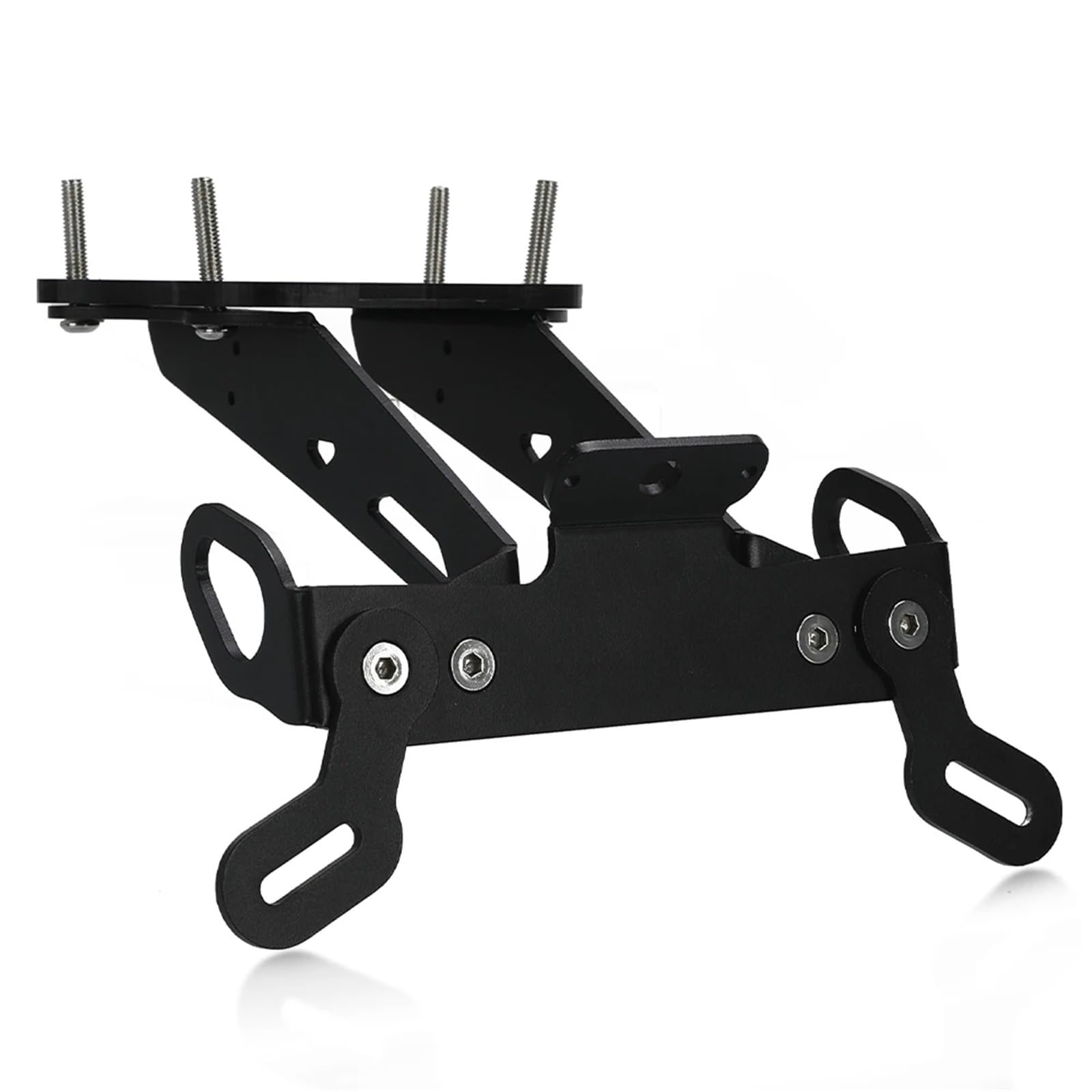 KOPQTEC Motorrad Kennzeichenhalter Kompatibel Mit Yamaha Für MT-09 Für SP 2021-2022-2023-2024 Mit Leichtem Heckfender-Registrierungshalter Kennzeichenhalter Rahmen Heck Ordentlich(No Light) von KOPQTEC