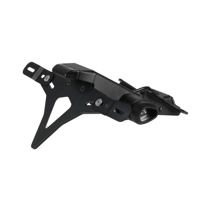 KOPQTEC Motorrad Kennzeichenhalter Kompatibel Mit Yamaha Für MT09 Für SP 2021 2022 2023 Motorrad-Kennzeichenhalter Fender Eliminieren Sie Die Registrierungshalterung(B) von KOPQTEC