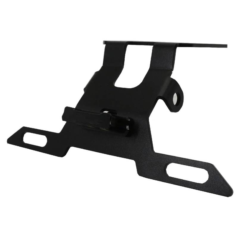 KOPQTEC Motorrad Kennzeichenhalter Kompatibel Mit Yamaha Für R15 Für V3 2017 2018 2019 2020 2021 Motorrad-Heck-Ordnung, Kotflügel-Hinterrad-Unterstützung, Kennzeichenrahmenhalterung Mit Licht von KOPQTEC
