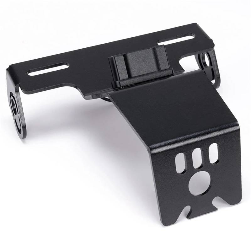KOPQTEC Motorrad Kennzeichenhalter Kompatibel Mit Yamaha Für YZFR1 2004 2005 2006 2007 2008 2009 2010 2011 2012 2013 2014 Kennzeichenhalter-Halterungssatz Mit Leichtem Rücklicht von KOPQTEC