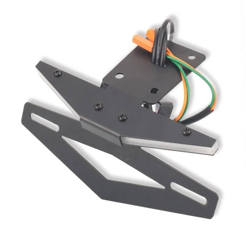 KOPQTEC Motorrad Kennzeichenhalter Kompatibel Mit Z1000 Motorrad-Heckkotflügel Für Eliminator Mit Licht Blinker Kennzeichenhalter, Ersatz-Kit von KOPQTEC