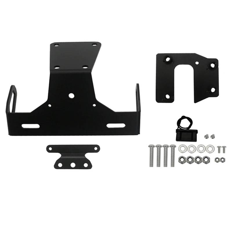 KOPQTEC Motorrad Kennzeichenhalter Kompatibel Mit Z900 Für ABS Für Z900SE 2017–2023 Motorrad-Heckfender, Beseitigt Registrierungs-Nummernschildhalterung Mit Licht. von KOPQTEC