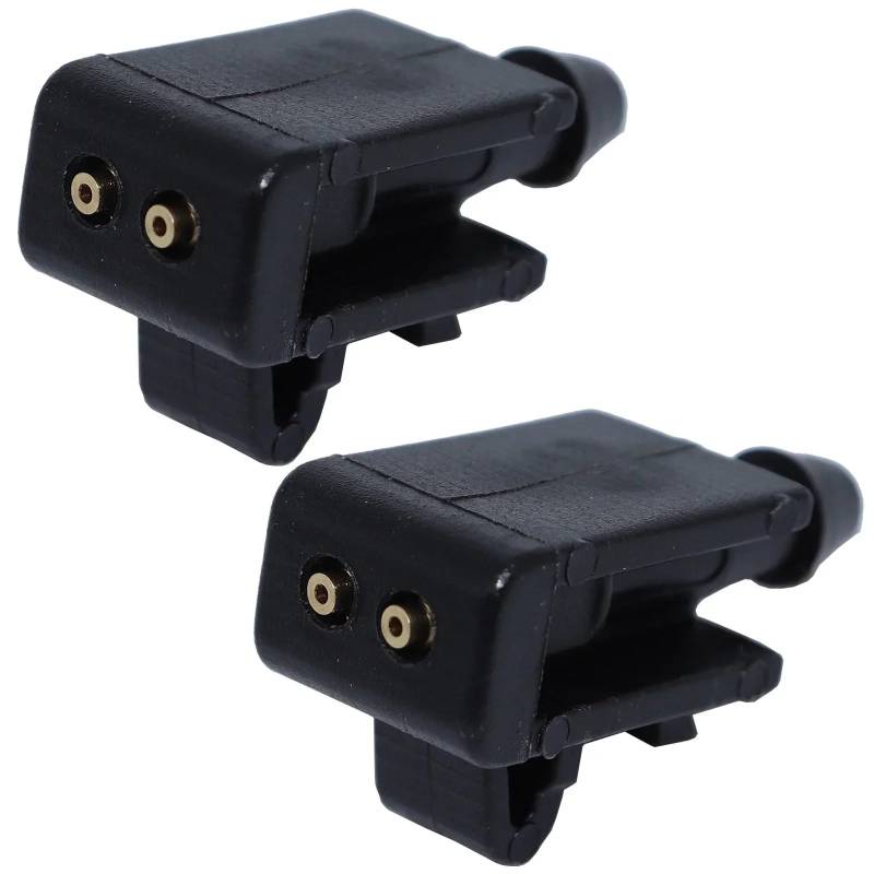 KOPQTEC Scheibenwischer Spritzdüse Kompatibel Mit Für Megane Für Mk2 Für Mk3 2002-2015 2 X Auto-Frontscheibenwischer-Waschdüse 8200082347 von KOPQTEC