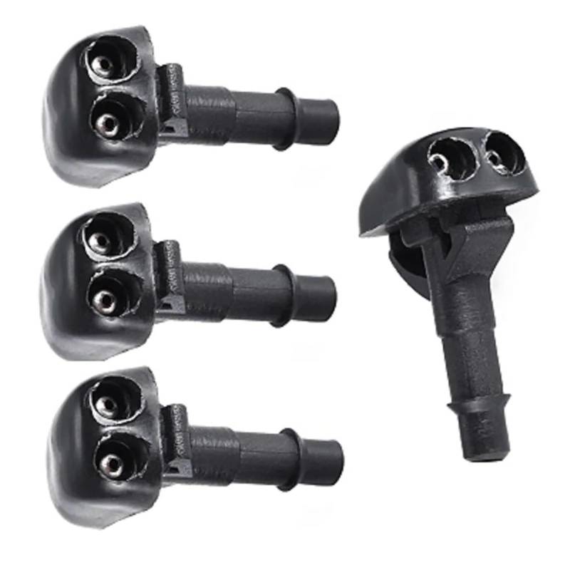 KOPQTEC Scheibenwischer Spritzdüse Kompatibel Mit Mitsubishi Für GTO 1990 1991 1992 1993 1994 1995 1996 1997 1998 1999 2000 4-teilige Auto-Windschutzscheibendüse von KOPQTEC
