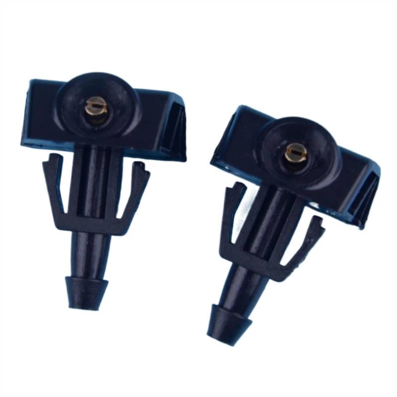 KOPQTEC Scheibenwischer Spritzdüse Kompatibel Mit Nissan Für Tiida 2005 2006 2007 2008 2009 2010 2-teilige Windschutzscheiben-Reinigungsdüse Auto-Windschutzscheibendüse von KOPQTEC
