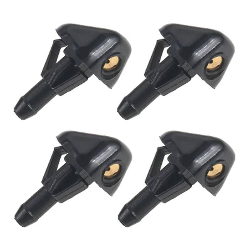 KOPQTEC Scheibenwischer Spritzdüse Kompatibel Mit Toyota Für Pickup 1987 1988 1989 1990 1991 1992 1993 1994 4PCs Auto-Windschutzscheibendüse 8538135040 von KOPQTEC