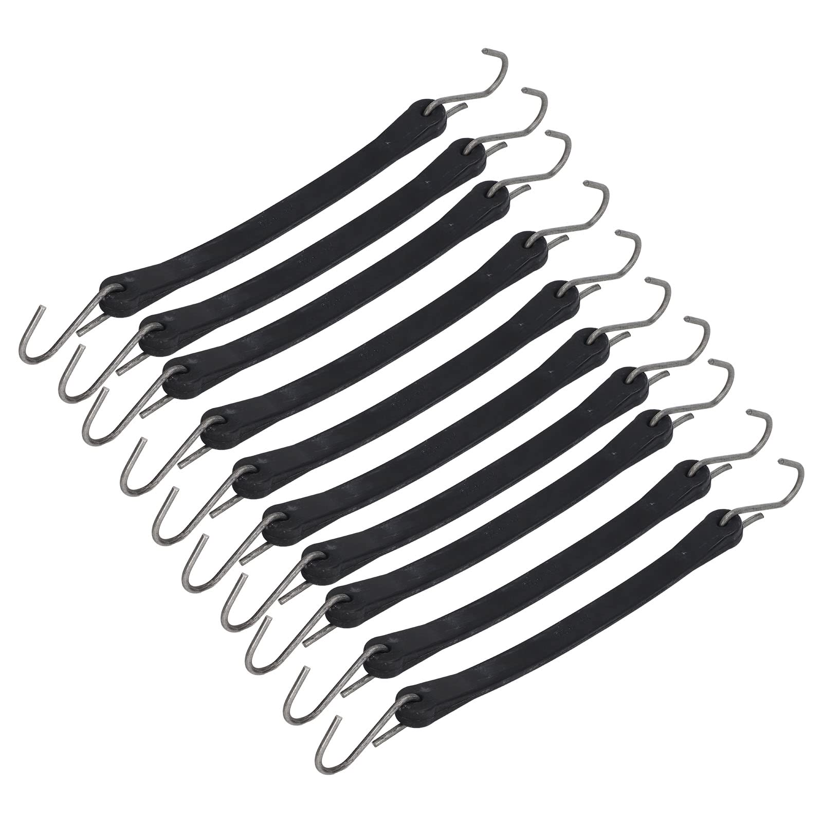 KOSDFOGE 10 Stück Robustes Kabel mit Haken, 10 Zoll/25,4 cm Bungee Seile, Gurte für den Außenbereich, LKW Zurrgurt, Motorrad Anhänger, Abschleppseil, Bungee Gurt mit Haken für Fahrrad, Plane KOSDFOGE 10 Stück Robustes Kabel mit Haken, 10 Zoll/25,4 cm Bungee Seile, Gurte für den Außenbereich, LKW Zurrgurt, Motorrad Anhänger, Abschleppseil, Bungee Gurt mit Haken für Fahrrad, Plane von KOSDFOGE