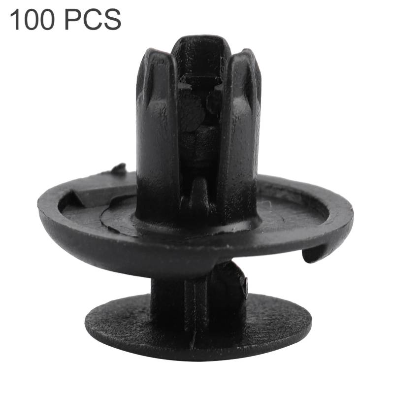 KOSDFOGE 91512SX0003 Car Bumper Fasteners Push Pin Rivet Trim Clips 20PCS Black Nylon (One hundred packs) von KOSDFOGE
