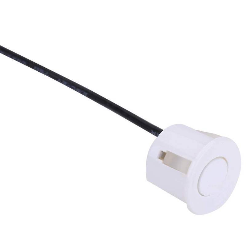 KOSDFOGE Car Parking Reversing Aid Sensors Probe Backup Assist Parts for Traffic Security Silver (White) von KOSDFOGE
