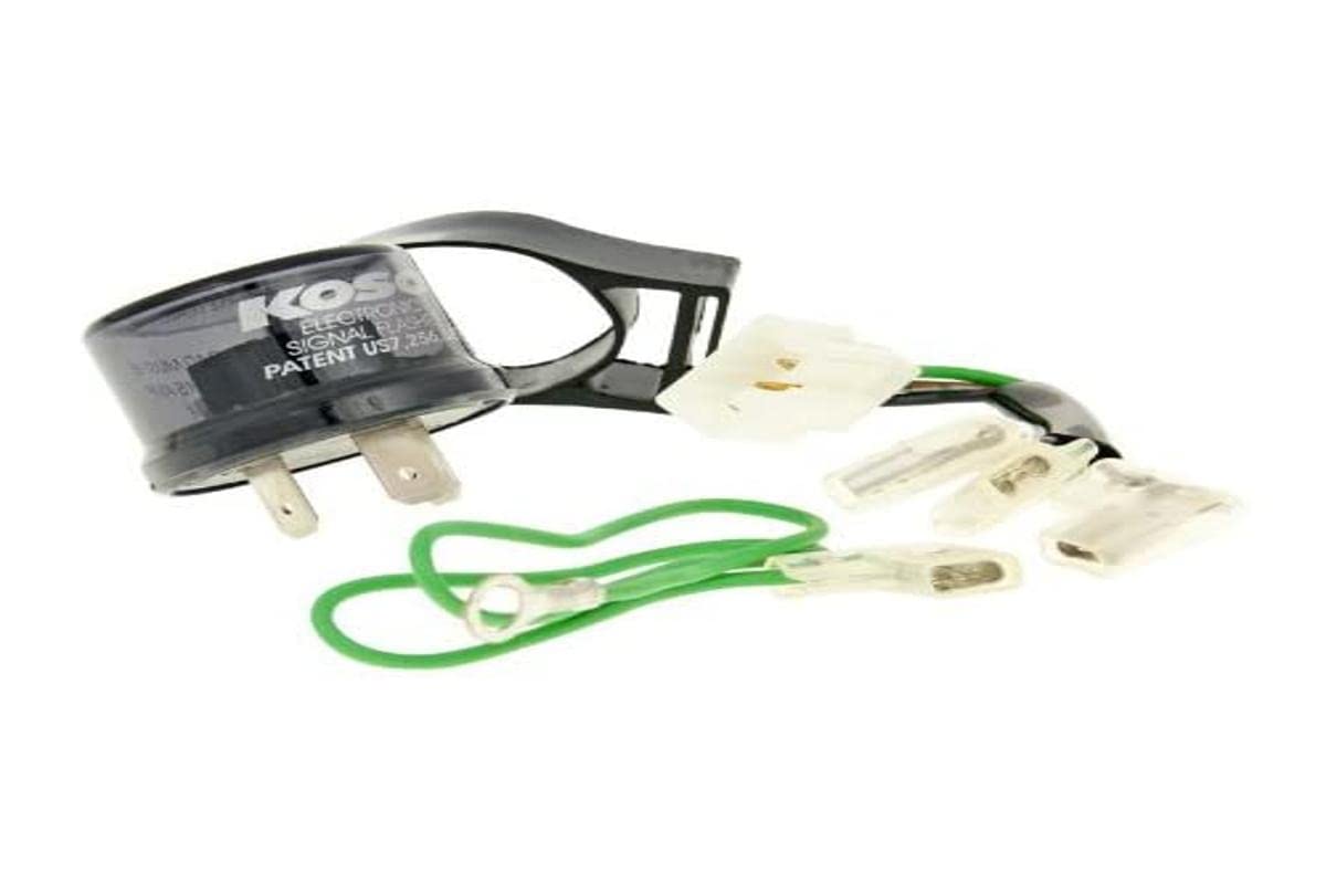 Blinkgeber Koso digital für LED oder Standard - 3-polig 12V mit Adapterkabel Blinkgeber Koso digital für LED oder Standard - 3-polig 12V mit Adapterkabel von KOSO