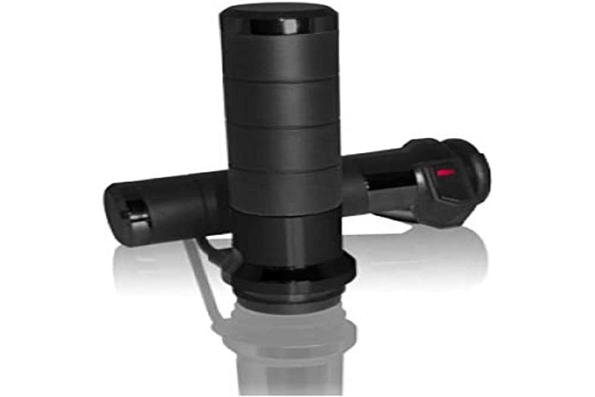 KOSO Titan-X Heizgriffe 7/8" + 1" L=120mm mit integriertem Switch - schwarz von KOSO