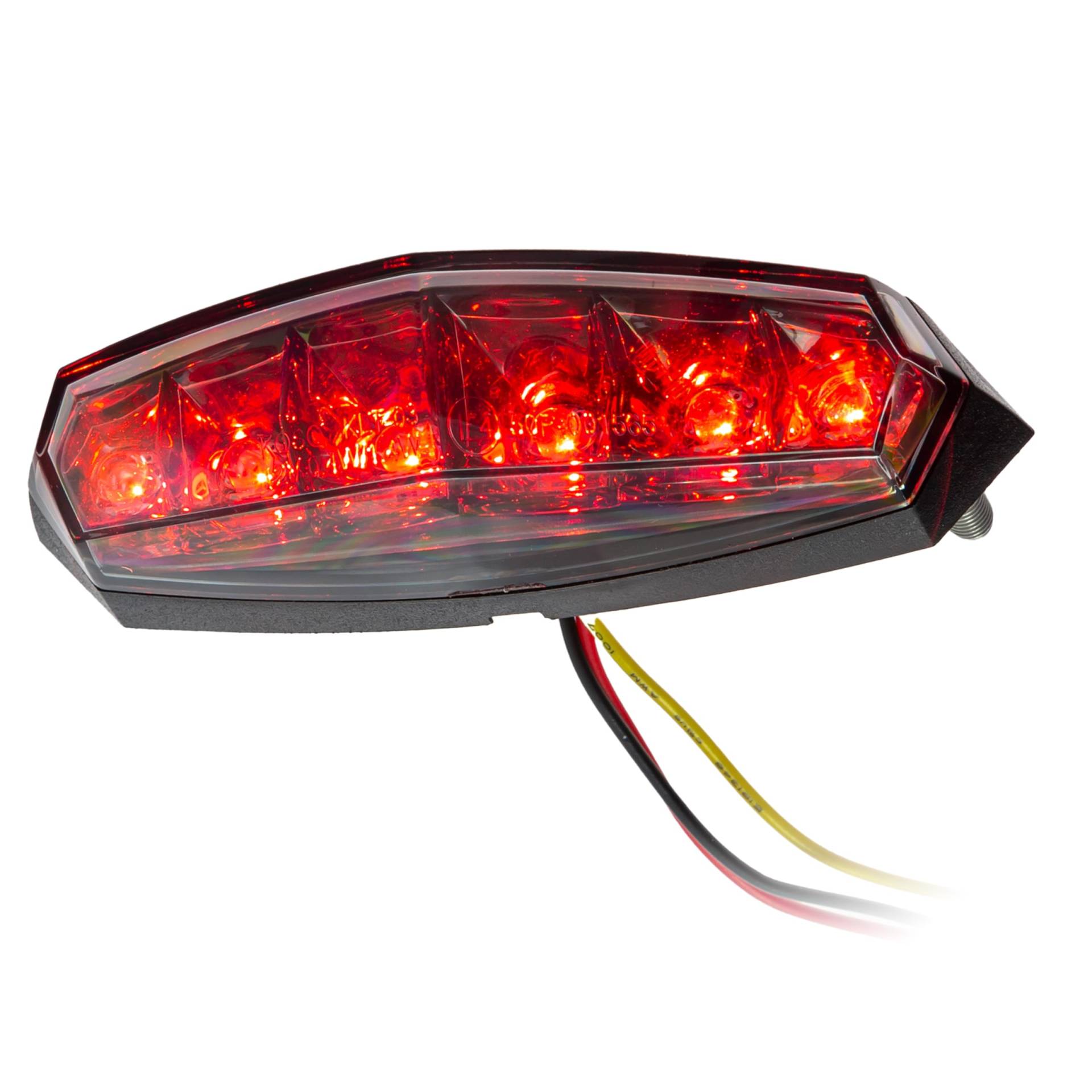 Universal Motorrad LED-Rücklicht getöntes Glas Koso E-geprüft Universal Motorrad LED-Rücklicht getöntes Glas Koso E-geprüft von KOSO