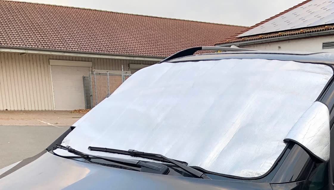 4X Thermo Scheibenabdeckung XXL Transporter SUV PKW Winter Sommer Scheibenfrostschutz Abdeckung Frostschutz Frontscheibenabdeckung Windschutzscheibenabdeckung 4X Thermo Scheibenabdeckung XXL Transporter SUV PKW Winter Sommer Scheibenfrostschutz Abdeckung Frostschutz Frontscheibenabdeckung Windschutzscheibenabdeckung von KOVA