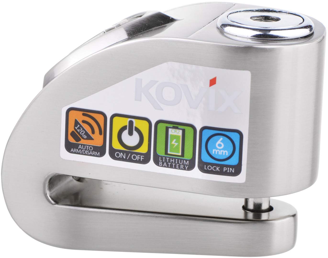 KOVIX KD Series-BLOCCADISCO mit Alarm 6 MM KD6-BM von KOVIX