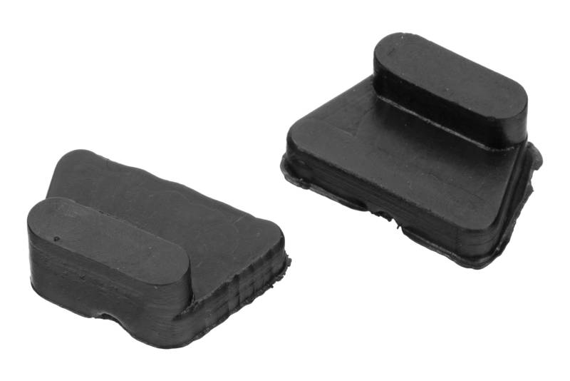 1x Gummi-Auflagekörper für Verkleidung rechts (Seitendeckel) - für ETZ von KOWALIT