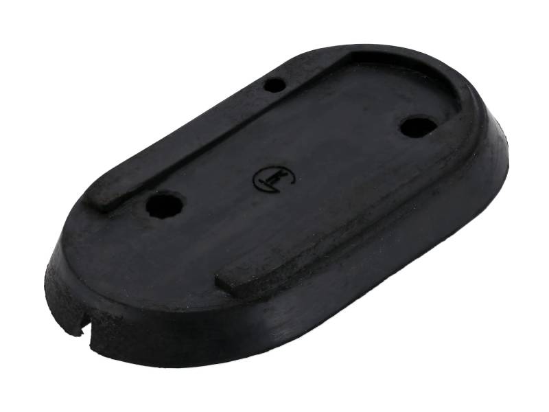 KOWALIT Rücklichtunterlage oval, Schwarz - Simson KR50 von KOWALIT