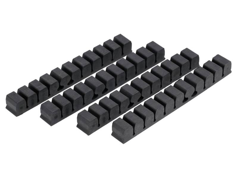Set: 4x Gummi - Dämpfungskamm für Zylinder - MZ TS250/1 von KOWALIT