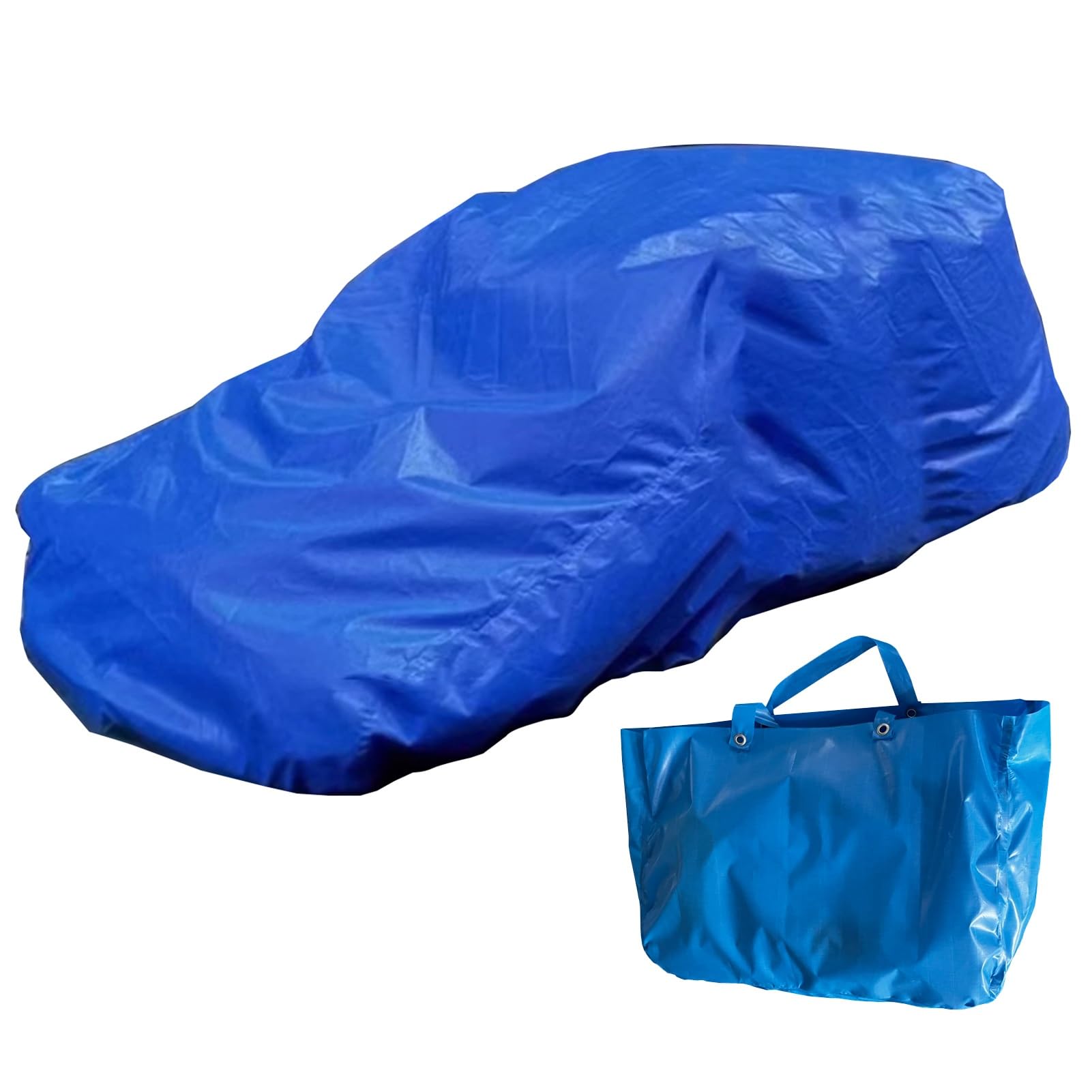 Komplette Autoabdeckungen Autoabdeckung Für Den Außenbereich, Blaue Auto-Hochwasserschutztasche, Langlebige Nutzung, Tragbare PVC-Autoabdeckung Und Autoplane, Leicht Zu Tragen(L5.5xW2.2xH2M/18x7.2x6.6 Komplette Autoabdeckungen Autoabdeckung Für Den Außenbereich, Blaue Auto-Hochwasserschutztasche, Langlebige Nutzung, Tragbare PVC-Autoabdeckung Und Autoplane, Leicht Zu Tragen(L5.5xW2.2xH2M/18x7.2x6.6 von KPHYMOD