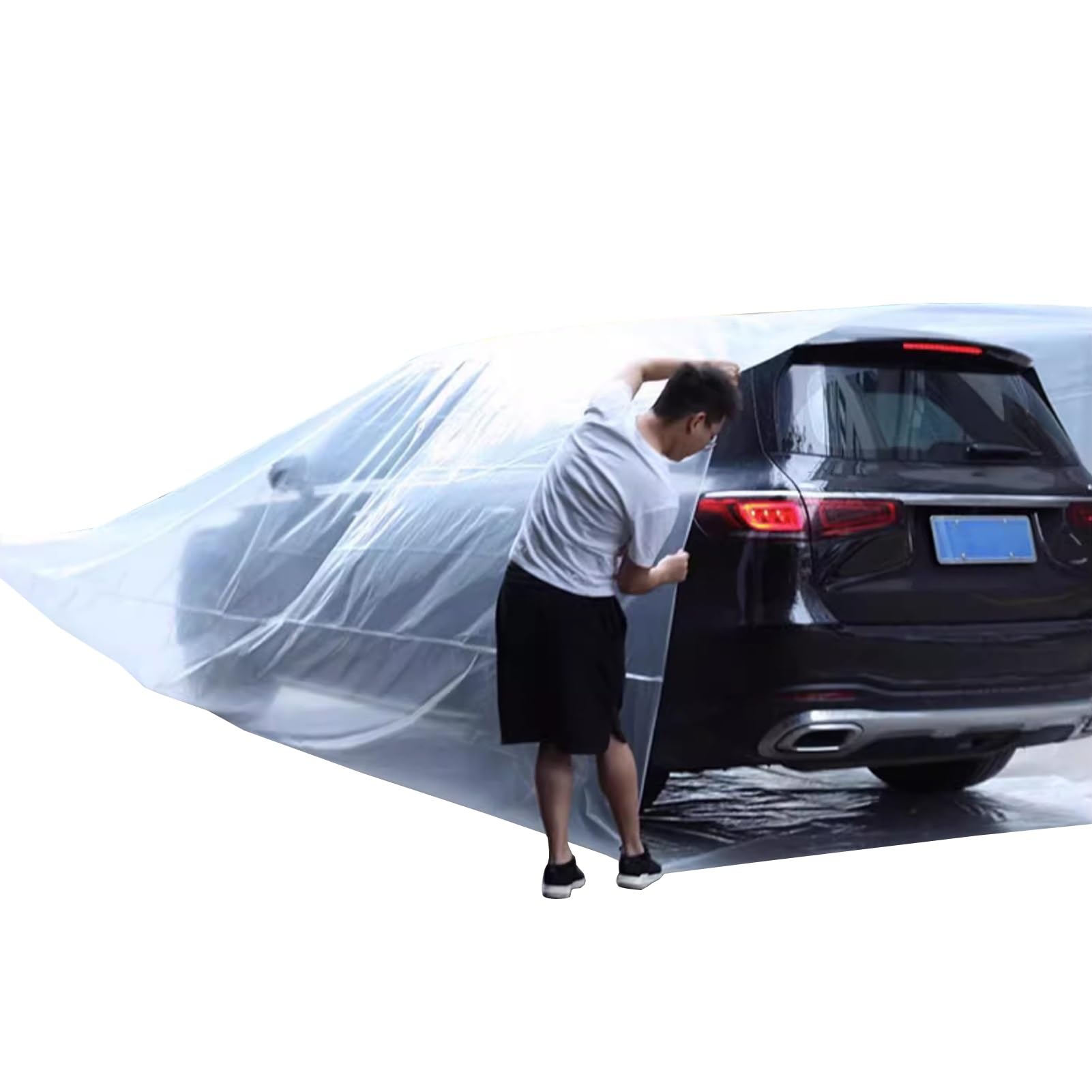 Komplette Autoabdeckungen Universell Passende Autoabdeckung, Wasserdicht, Für Jedes Wetter, Einfach Zu Verwenden Und Zu Tragen, Vollständig Geschlossene, Versiegelte Auto-Hochwasserabdeckung Für Schrä Komplette Autoabdeckungen Universell Passende Autoabdeckung, Wasserdicht, Für Jedes Wetter, Einfach Zu Verwenden Und Zu Tragen, Vollständig Geschlossene, Versiegelte Auto-Hochwasserabdeckung Für Schrä von KPHYMOD