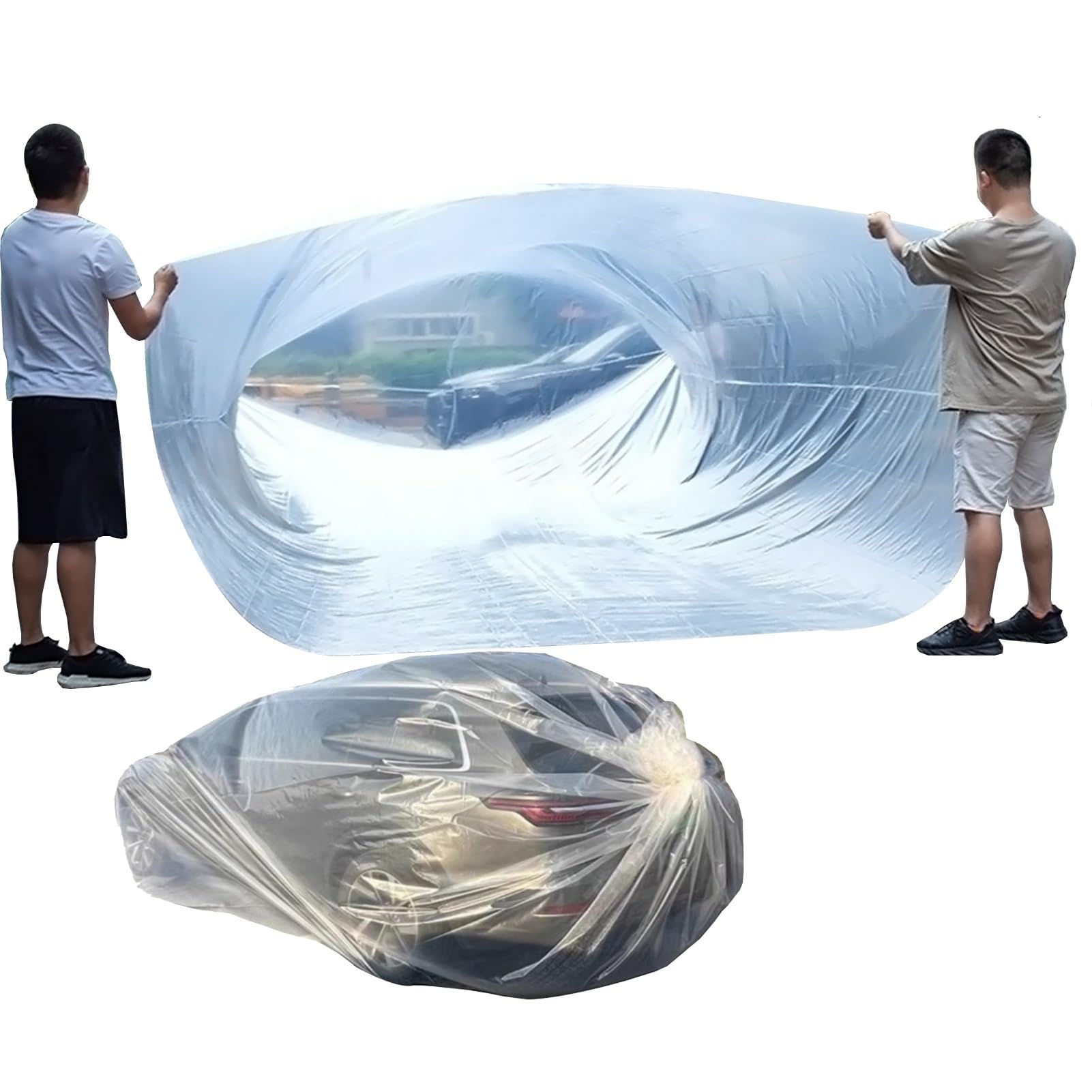 Komplette Autoabdeckungen Wasserdichte Allwetter-Autoabdeckung, robustes PE-Material, vollständig geschlossene, versiegelte, hochwassersichere Autoabdeckung für Limousinen, Schräghecklimousinen, SUVs, Komplette Autoabdeckungen Wasserdichte Allwetter-Autoabdeckung, robustes PE-Material, vollständig geschlossene, versiegelte, hochwassersichere Autoabdeckung für Limousinen, Schräghecklimousinen, SUVs, von KPHYMOD