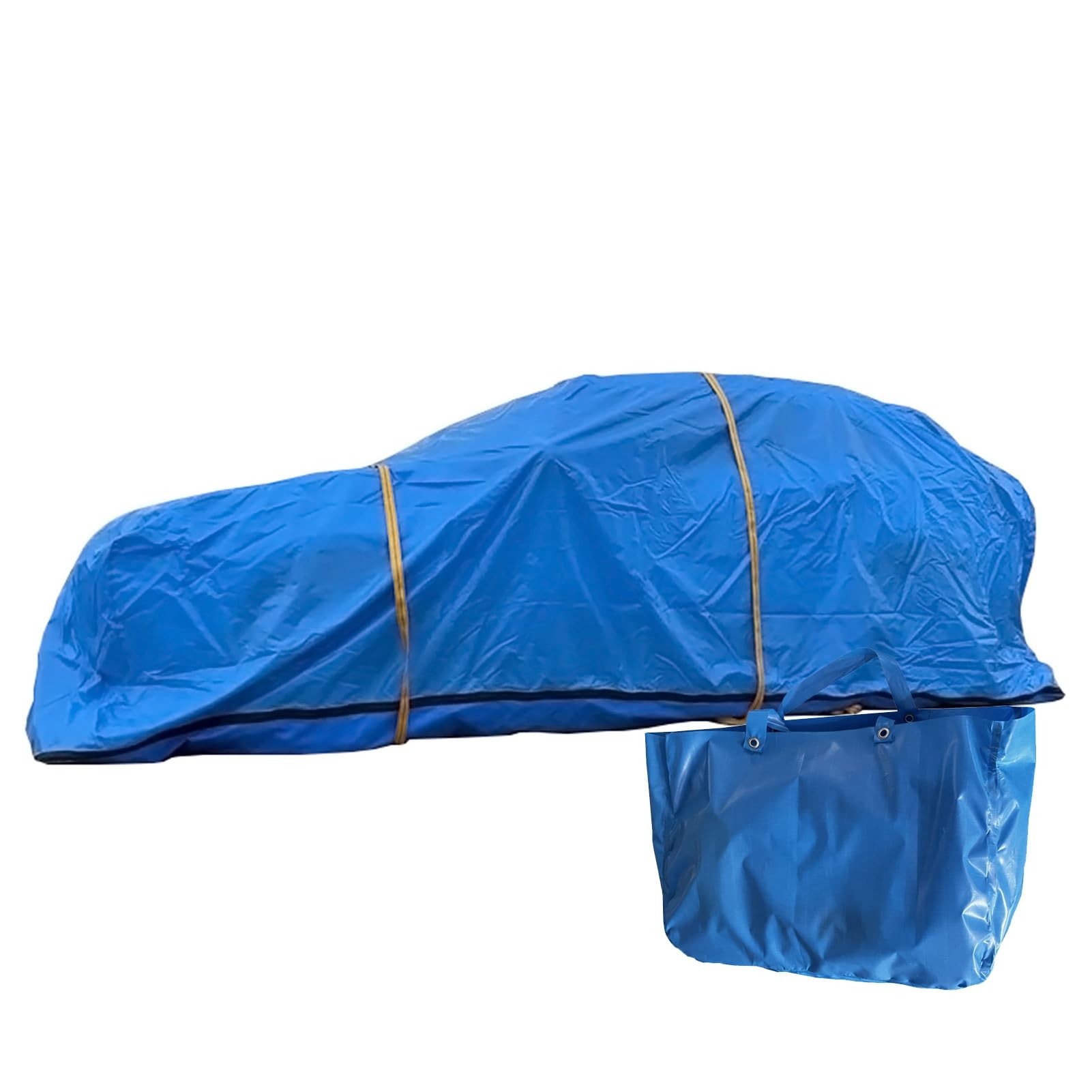 Komplette Autoabdeckungen wasserdichte Autoabdeckung Für Den Außenbereich, Für Jedes Wetter, Mit Festem Seil, Schutztasche Für Regen, Schnee, Sonne, Überschwemmung Und Hagel, Vollständig Geschlossene Komplette Autoabdeckungen wasserdichte Autoabdeckung Für Den Außenbereich, Für Jedes Wetter, Mit Festem Seil, Schutztasche Für Regen, Schnee, Sonne, Überschwemmung Und Hagel, Vollständig Geschlossene von KPHYMOD