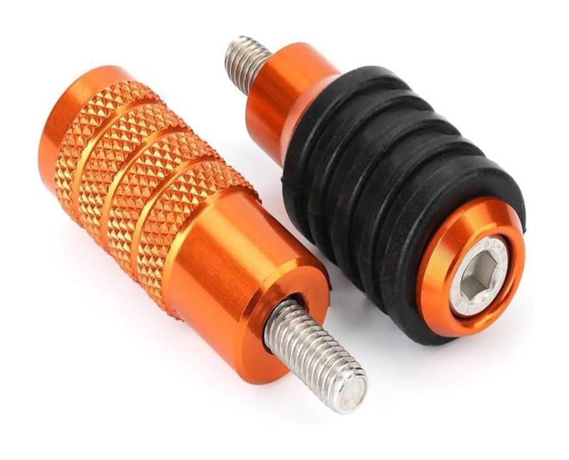 Fussrasten Motorrad Für Duke 790 Für Duke 890 Motorrad Schalthebel Pedal Spitze Bremshebel Pedal Hinten Bremspedal Schritt Platte Pedale Ruht Pedal Fuss Pflöcke(1 Set Orange) von KPKDCDNTF