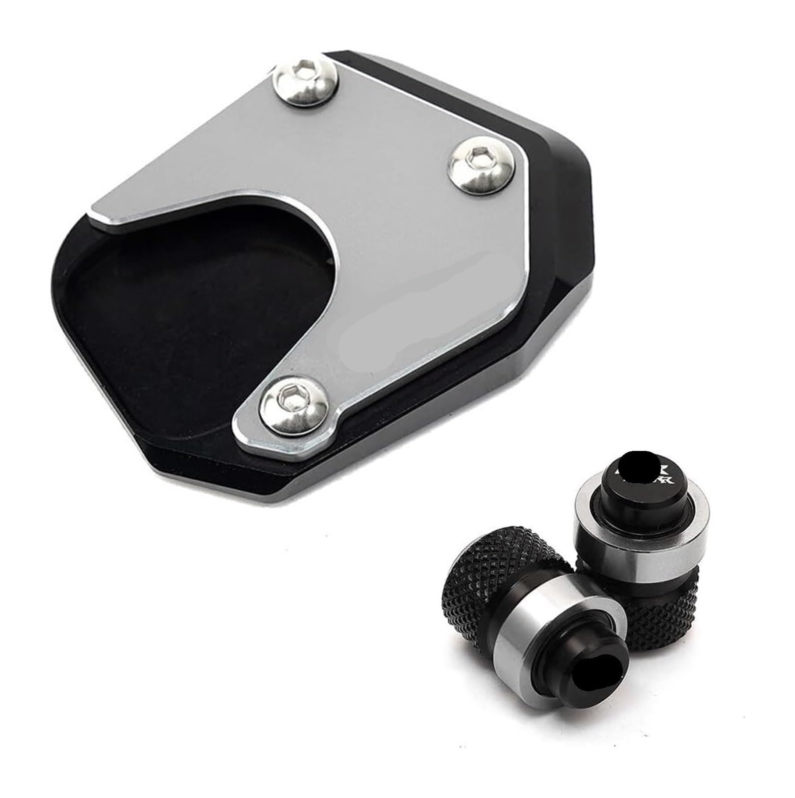 Motorrad Ständerpolster Für CBR 1000RR CBR1000RR CBR 1000 RR 2004-2007 Motorradzubehör Ständer Fuß Seitenständer Pad Reifen Ventilkappen Verlängerung(Combo 6) von KPKDCDNTF