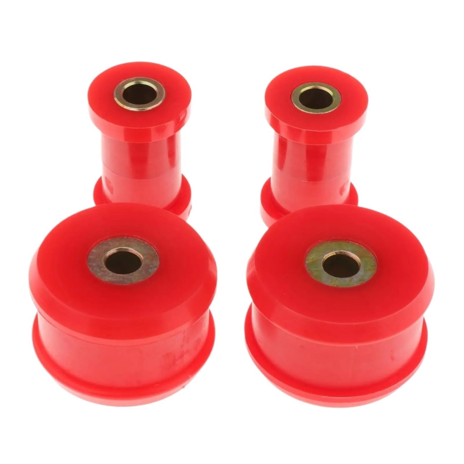 KPLYCRT [Replacement] 4-teiliges Front-Querlenkerbuchsen-Kit, direkter Ersatz, Reparatur-Kit for die Front-Querlenkerbuchsen des Autos for VW for Golf for MK2 for MK3 for MK4 (Red) von KPLYCRT