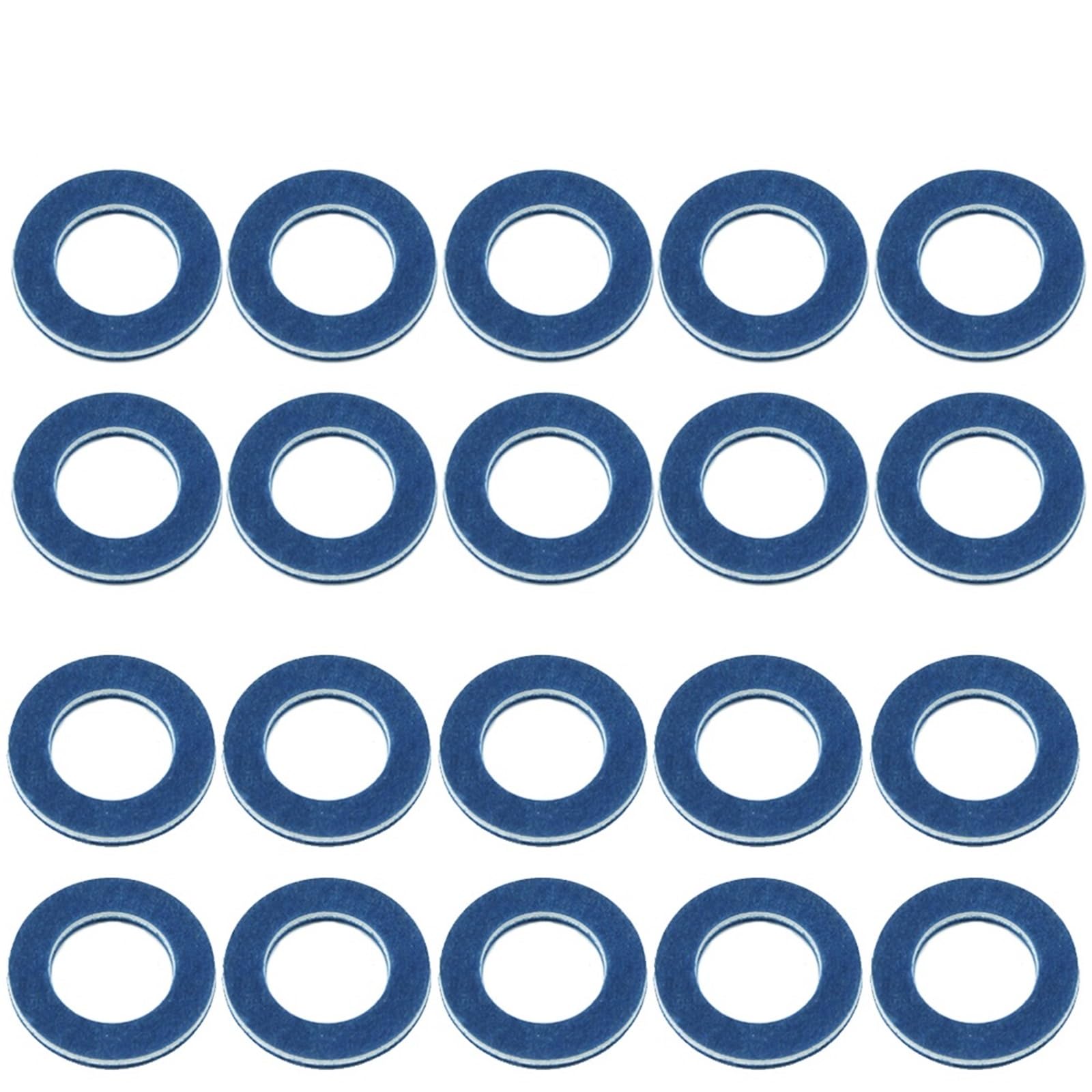 KPLYCRT [Replacement] Auto-Ölablassschraube, Dichtung, Unterlegscheibe, 12-mm-Lochdichtring, for Toyota, for Prius, for XW30, for XW20, 2006-2014, 9043012027 (20Pcs) von KPLYCRT