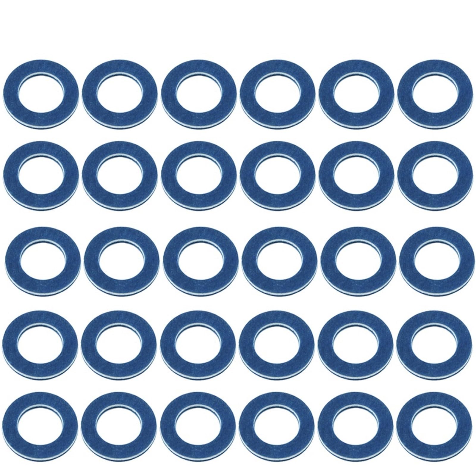 KPLYCRT [Replacement] Auto-Ölablassschraube, Dichtung, Unterlegscheibe, 12-mm-Lochdichtring, for Toyota, for Prius, for XW30, for XW20, 2006-2014, 9043012027 (30Pcs) von KPLYCRT