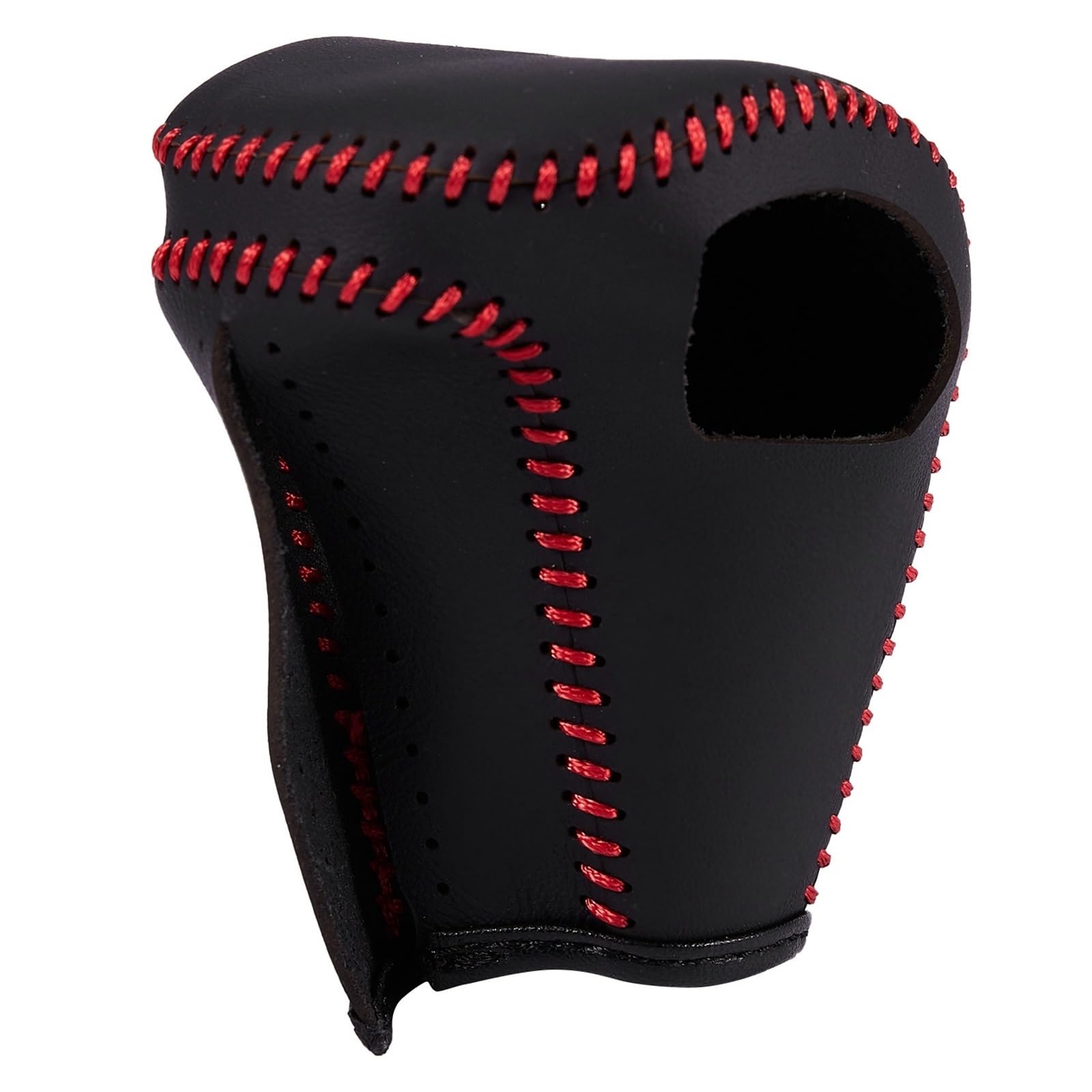 KPLYCRT [Replacement] Auto-Schalthebelabdeckung, Leder-Schalthebelabdeckung, 1 Stück, Schwarz, for Honda, for 2015, for 2016, for CRV, Schaltknauf von KPLYCRT