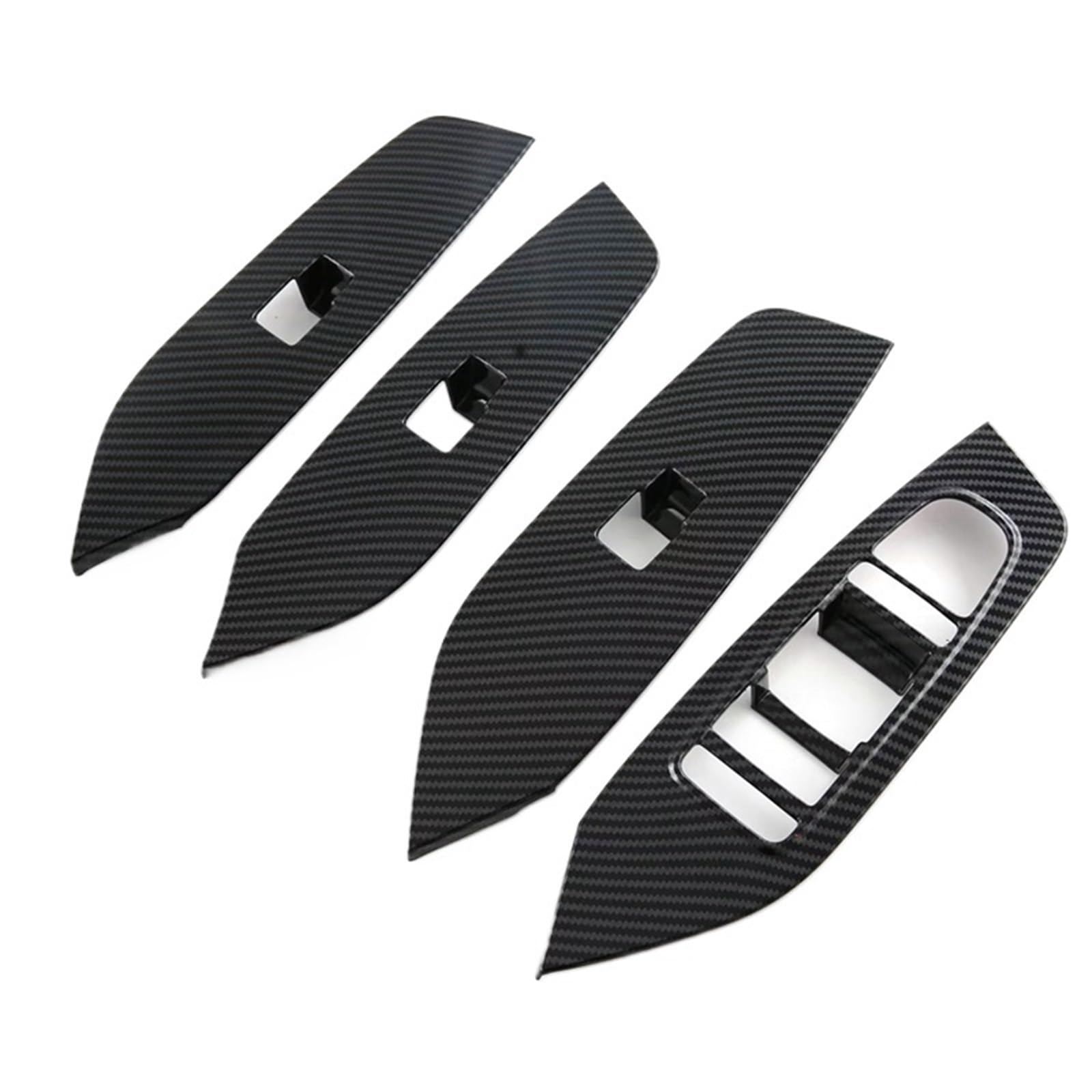 KPLYCRT [Replacement] Autofensterheberschalter-Tastenabdeckung, Innentür-Armlehnenverkleidung, LHD, for BYD, for Dolphin, for Mini, for Seagull von KPLYCRT