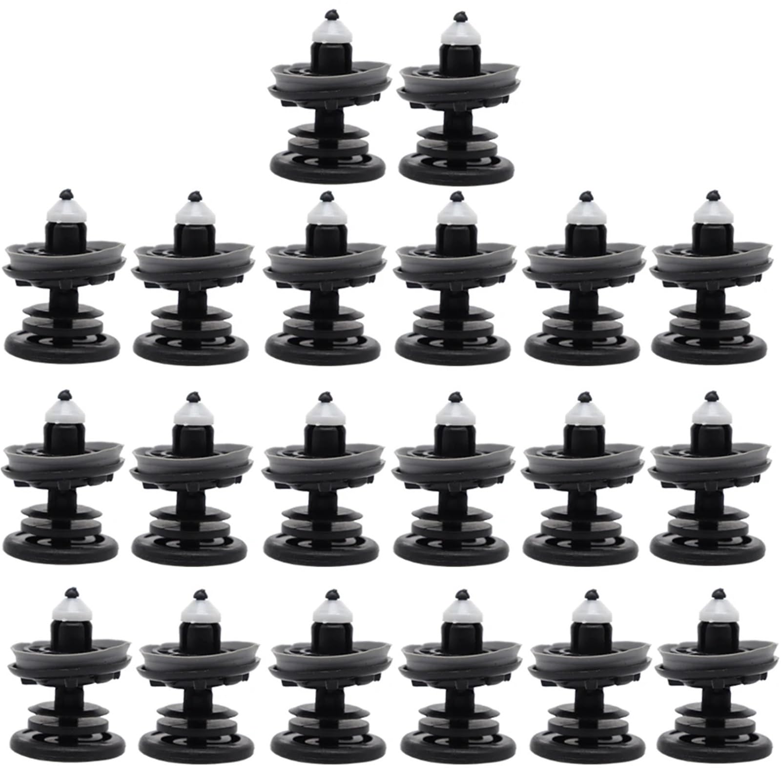 KPLYCRT [Replacement] Autotürverkleidungskartenclips, Zubehör for Innenbefestigungsnieten, for A8, for D4/4H, 2010-2017 (20Pc) von KPLYCRT