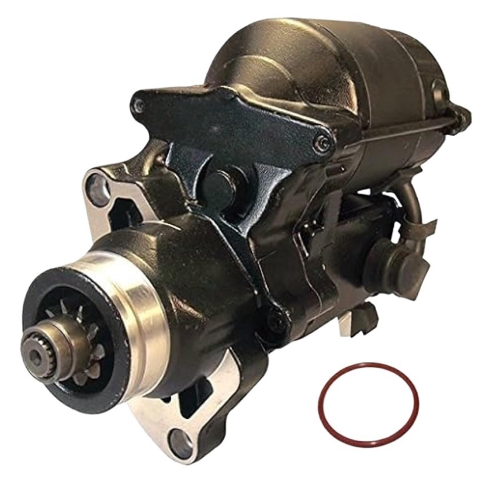KPLYCRT [Replacement] Chrom for Harley, for Davidson, for Road for King, for Ultra, for Classic, for Electra for Glide, 2007-2013, Starter 1N18905BLA, 31619-06 von KPLYCRT