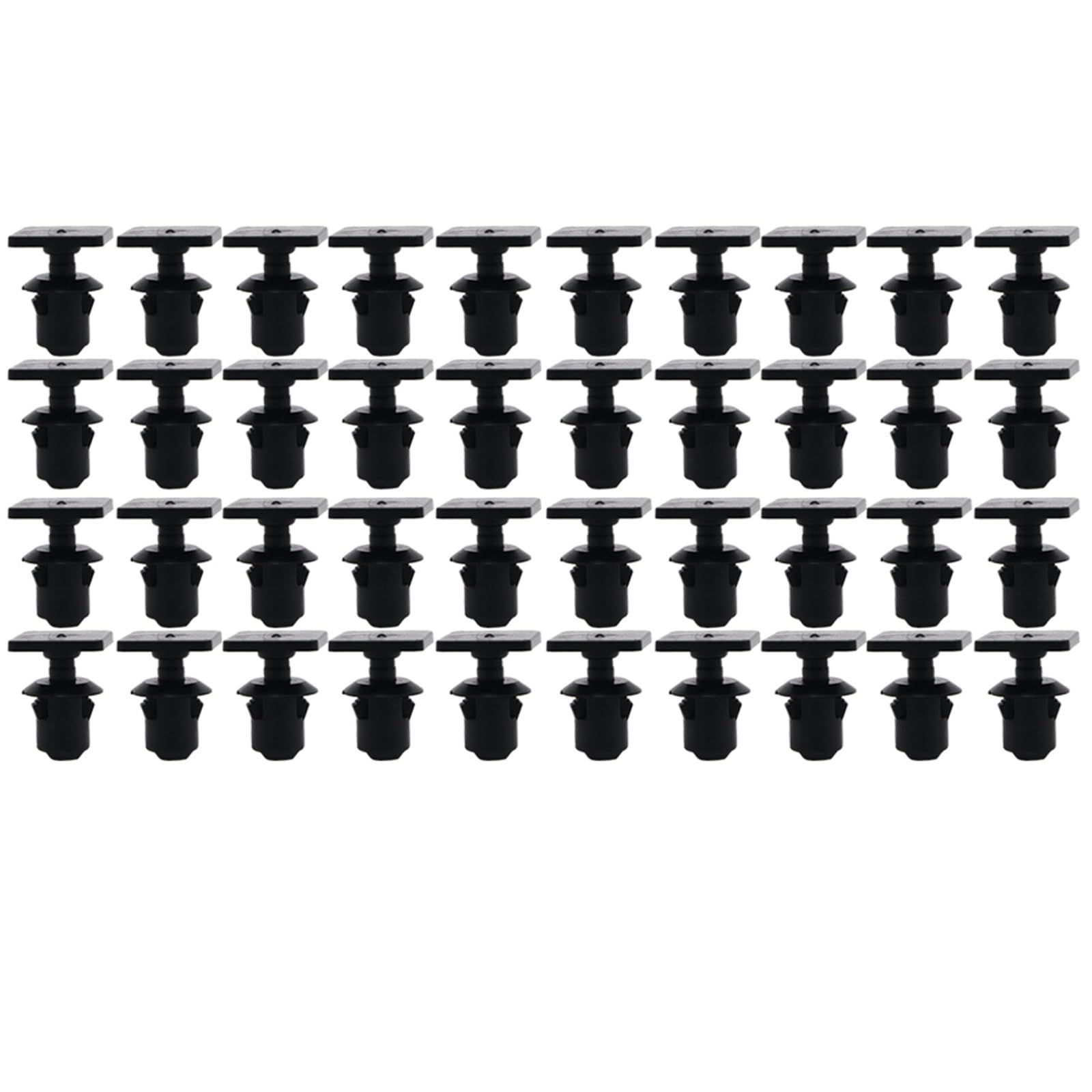 KPLYCRT [Replacement] Dachhimmel, Kofferraumverkleidung, Teppichniete, Türclip, Verkleidungsersatz, for VW, for Tiguan, for 5N, 2007-2018 (40Pcs) von KPLYCRT