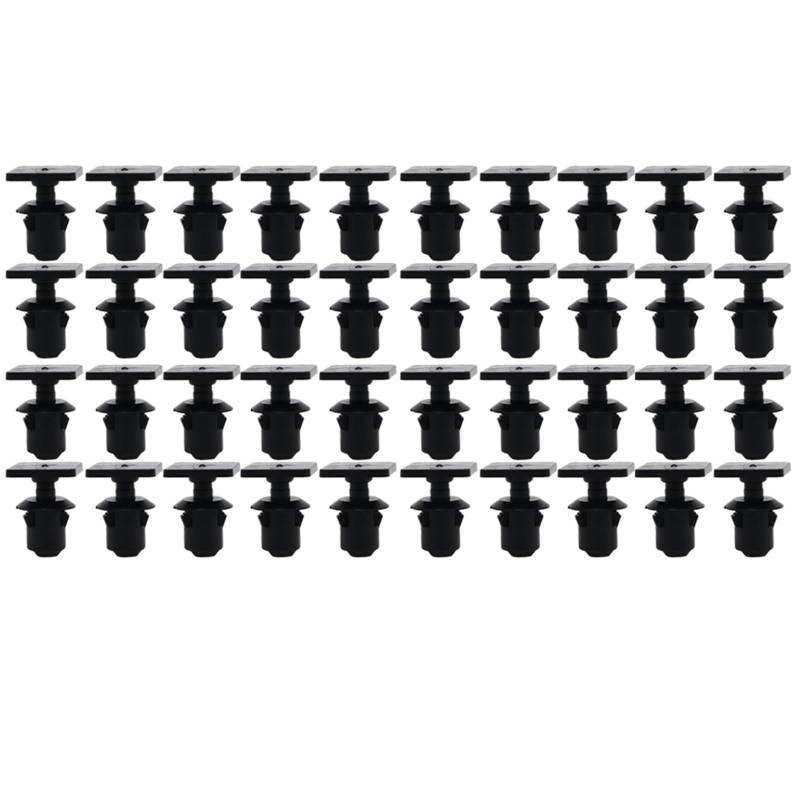 KPLYCRT [Replacement] Dachhimmel, Kofferraumverkleidung, Teppichniete, Türclip, Verkleidungsersatz, for VW, for Tiguan, for 5N, 2007-2018 (40Pcs) von KPLYCRT