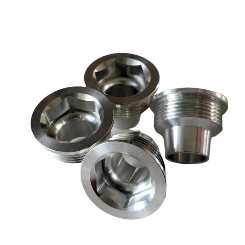 KPLYCRT [Replacement] Einspritzdüsen-Einsatzsatz, 4-teilig, Aluminiumbecher, for VW, for Skoda, for Seat, 06B133555H, 06B133555D, Autoersatzteile von KPLYCRT