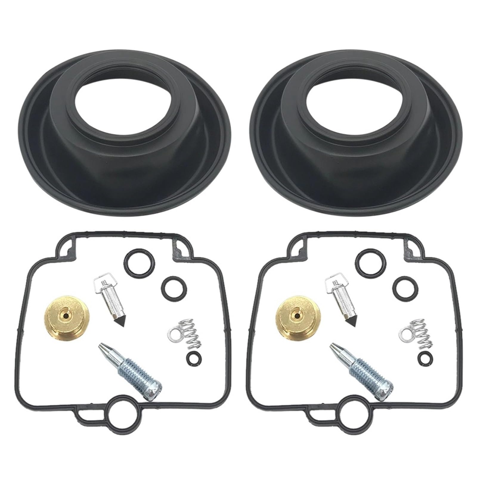 KPLYCRT [Replacement] Motorrad-Vergaser-Reparatursatz, Vergaser-Umbausatz, for Kawasaki, for LTD, for 454, for 500, for EN450, for EN500, for Keihin, for CVK von KPLYCRT