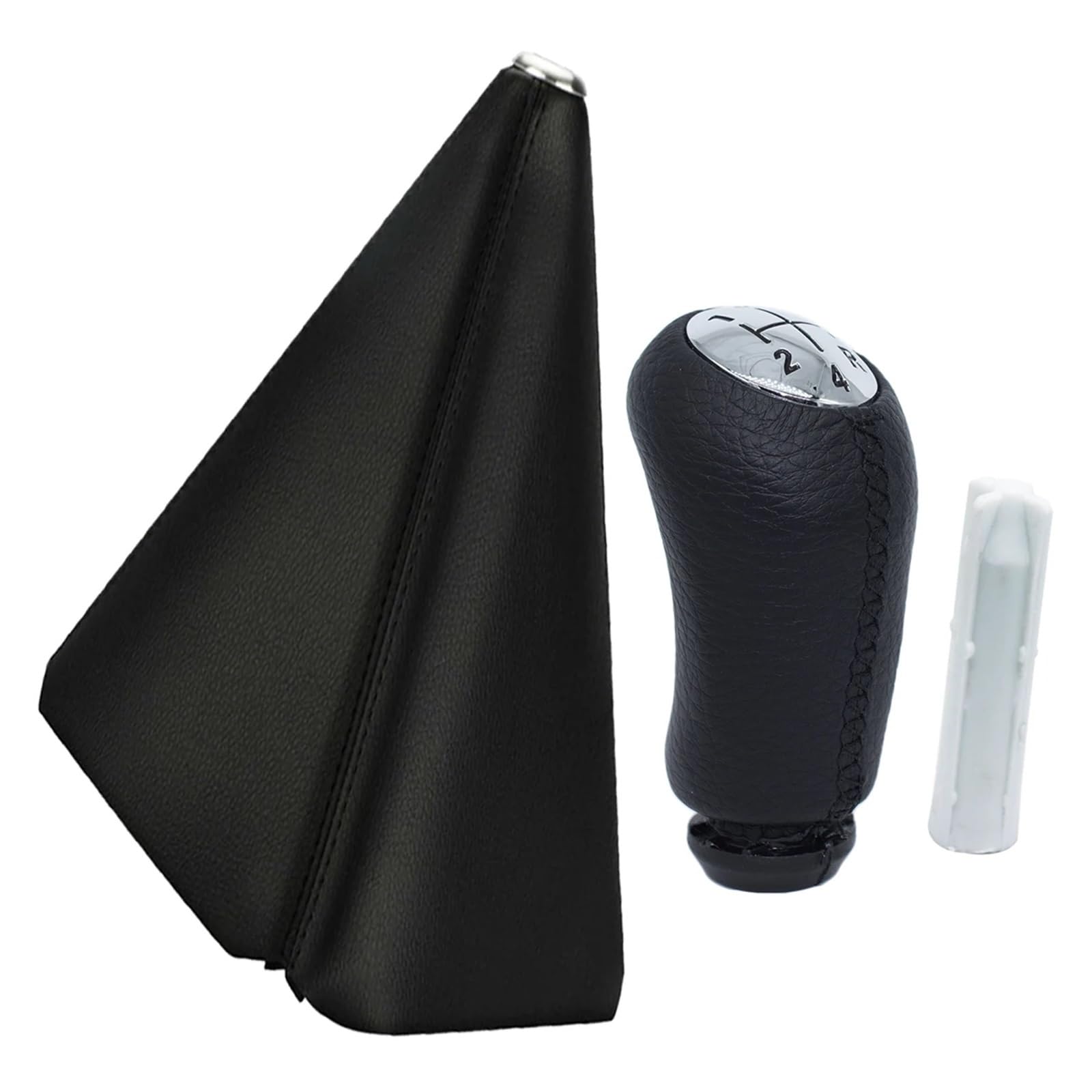KPLYCRT [Replacement] Schaltknauf-Innenhülsen-Abdeckungssatz, PVC-Gamaschenmanschette, for Renault, for Laguna II, 2003, 2004, 2005, 2006, 2007, 2008, Innenraum-Ersatzteile von KPLYCRT