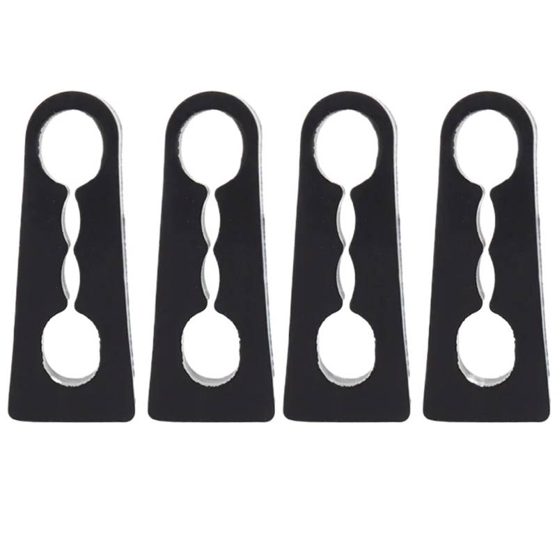 KPLYCRT [Replacement] Türschlossdämpferpuffer-Dämpferdichtung Schallschutzisolierung Leiser Schutz, 4/8 Stück, for Renault, for Arkana, for Fluence, for Captur, 2019-2022 (4Pcs) von KPLYCRT
