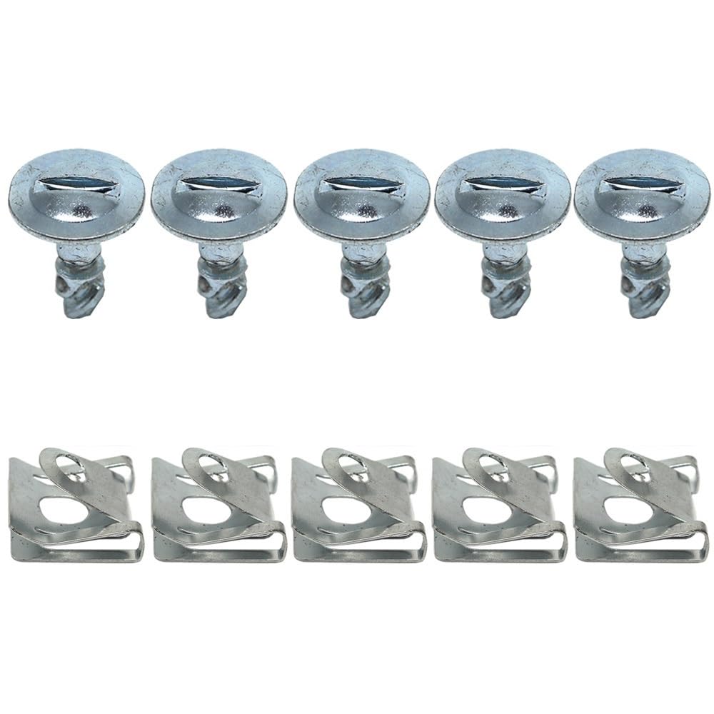 KPLYCRT [Replacement] Unterboden-Reparatursatz for Motorabdeckung, Clip, Spritzschutz, Verkleidungsschraubenzubehör, for 100, for C4 4A, 1990-1994 (B) von KPLYCRT