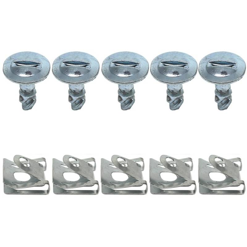 KPLYCRT [Replacement] Unterboden-Reparatursatz for Motorabdeckung, Clip, Spritzschutz, Verkleidungsschraubenzubehör, for 100, for C4 4A, 1990-1994 (B) von KPLYCRT