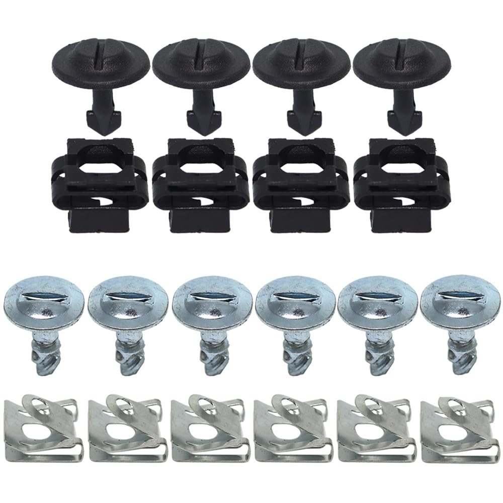KPLYCRT [Replacement] Unterboden-Reparatursatz for Motorabdeckung, Clip, Spritzschutz, Verkleidungsschraubenzubehör, for 100, for C4 4A, 1990-1994 (C) von KPLYCRT