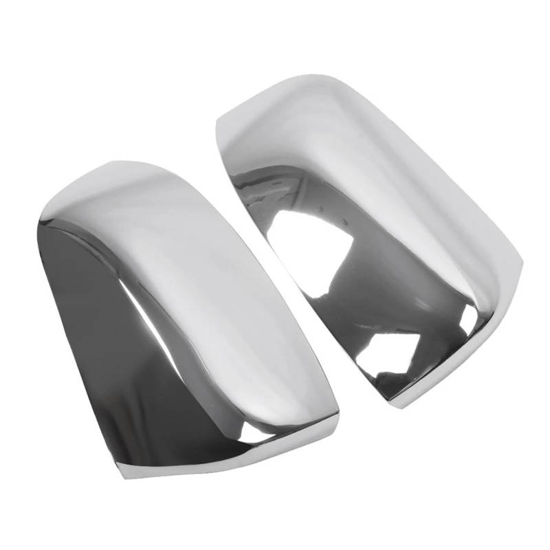 KPONBYI [Replacement] ABS Silber Chrom Rückspiegelgehäuseabdeckung, Kappe, Seitentürspiegelabdeckung, for Ford, for Ranger, for Everest, 2012-2020 von KPONBYI