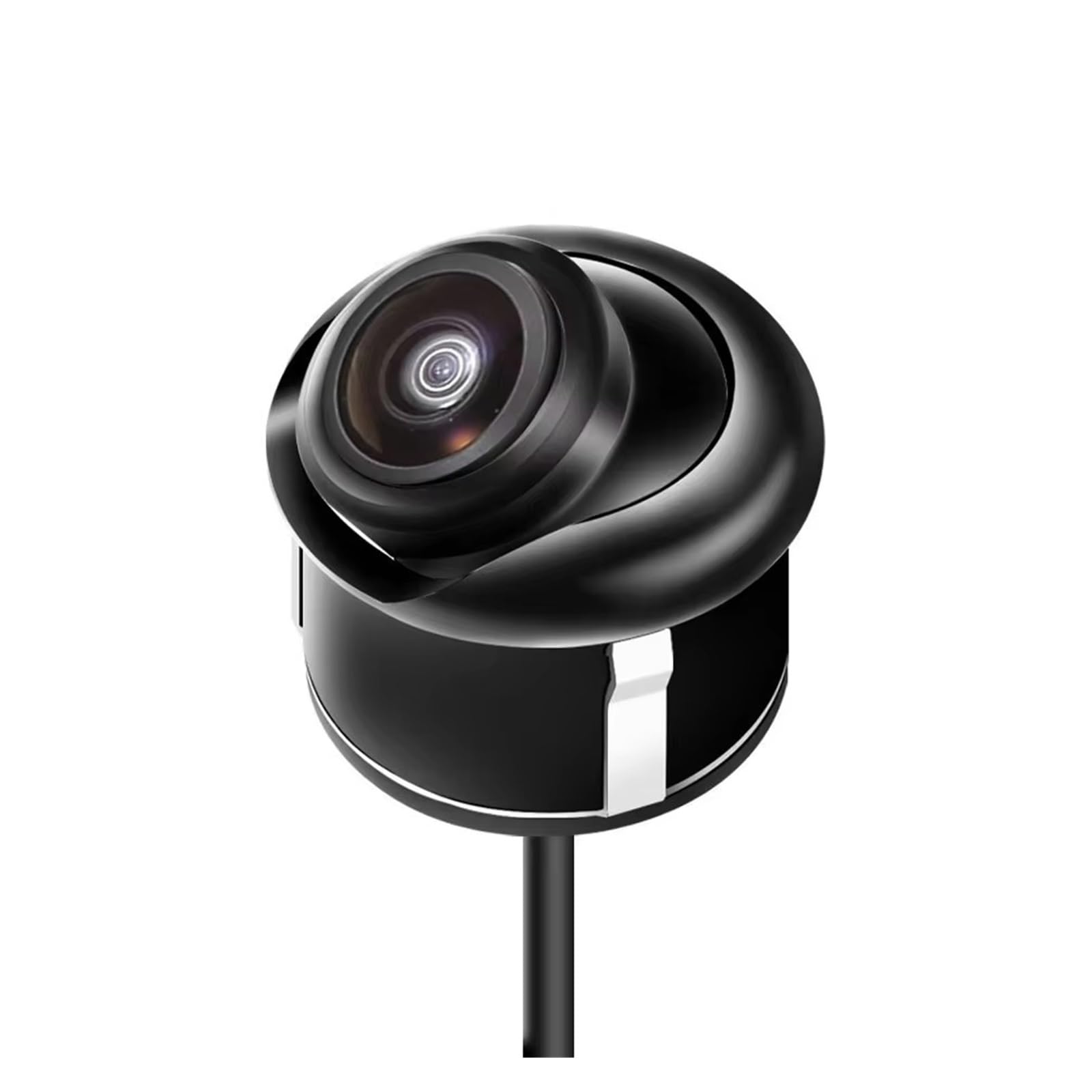 Rückfahrkamera Auto Auto-Rückfahrkamera, 360° Verstellbares AHD1080P-Objektiv, Fahrzeug-Rückfahrkamera, Mini-Seiten-/Front-/Backup-Nachtsicht Rückfahrkamera Kabellos(720P Black) von KPVEVPSTQ