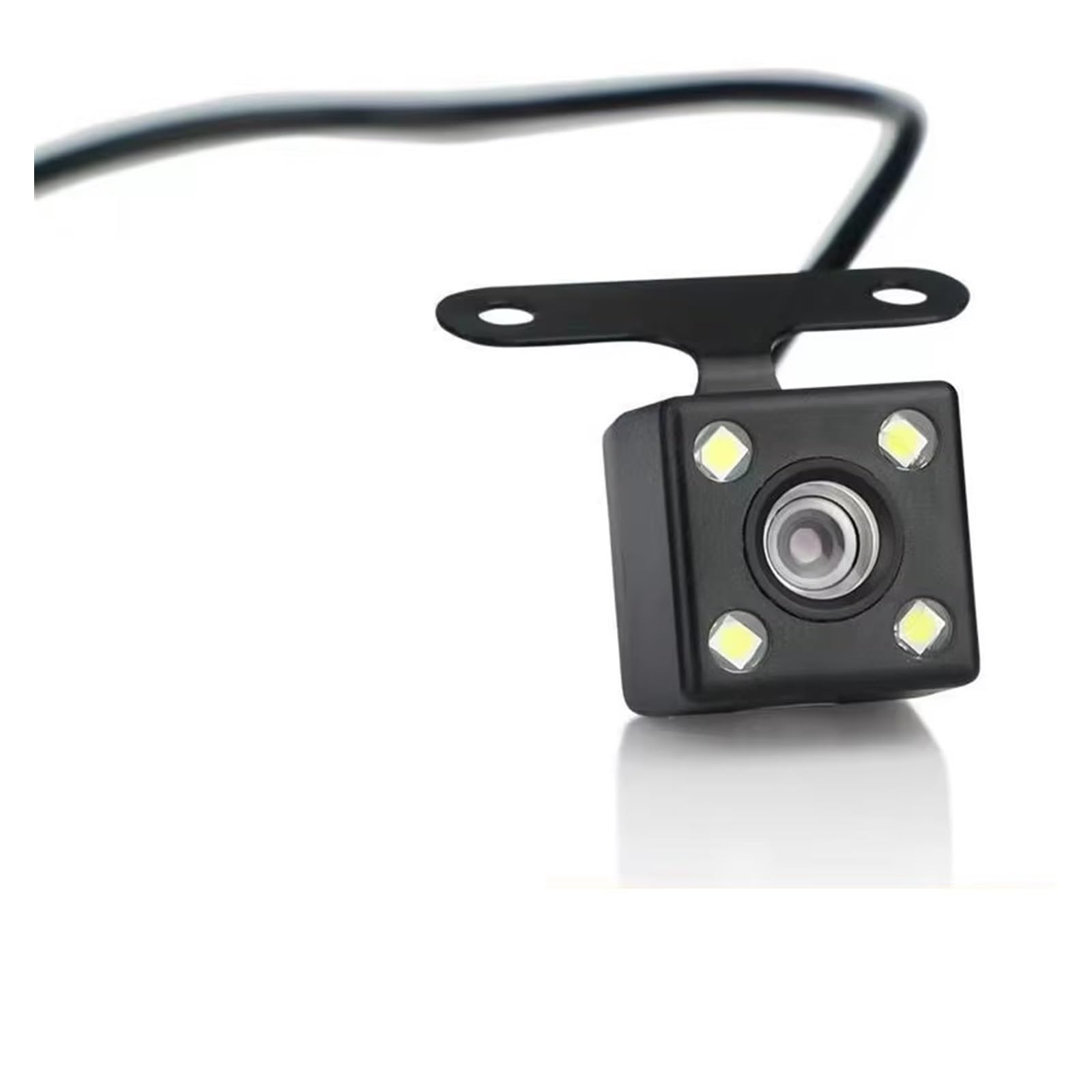 Rückfahrkamera Auto Auto-Rückfahrkamera, Rückfahrbild, 5-polig, HD-Nachtsicht, 4-Lampen-Vollfarb-Rückfahrobjektiv, Wasserdicht Rückfahrkamera Kabellos(A) von KPVEVPSTQ