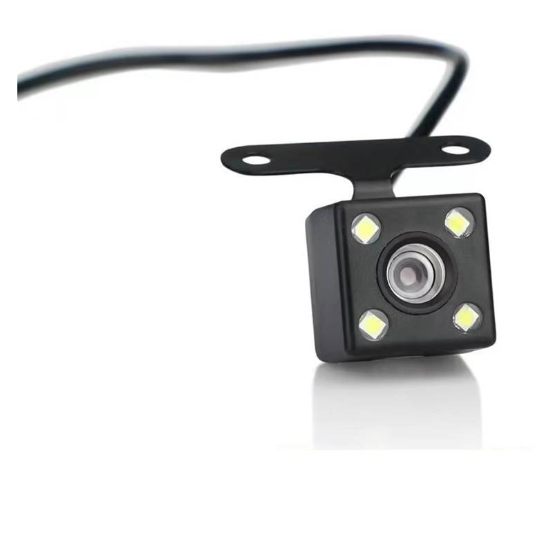 Rückfahrkamera Auto Auto-Rückfahrkamera, Rückfahrbild, 5-polig, HD-Nachtsicht, 4-Lampen-Vollfarb-Rückfahrobjektiv, Wasserdicht Rückfahrkamera Kabellos(A) von KPVEVPSTQ