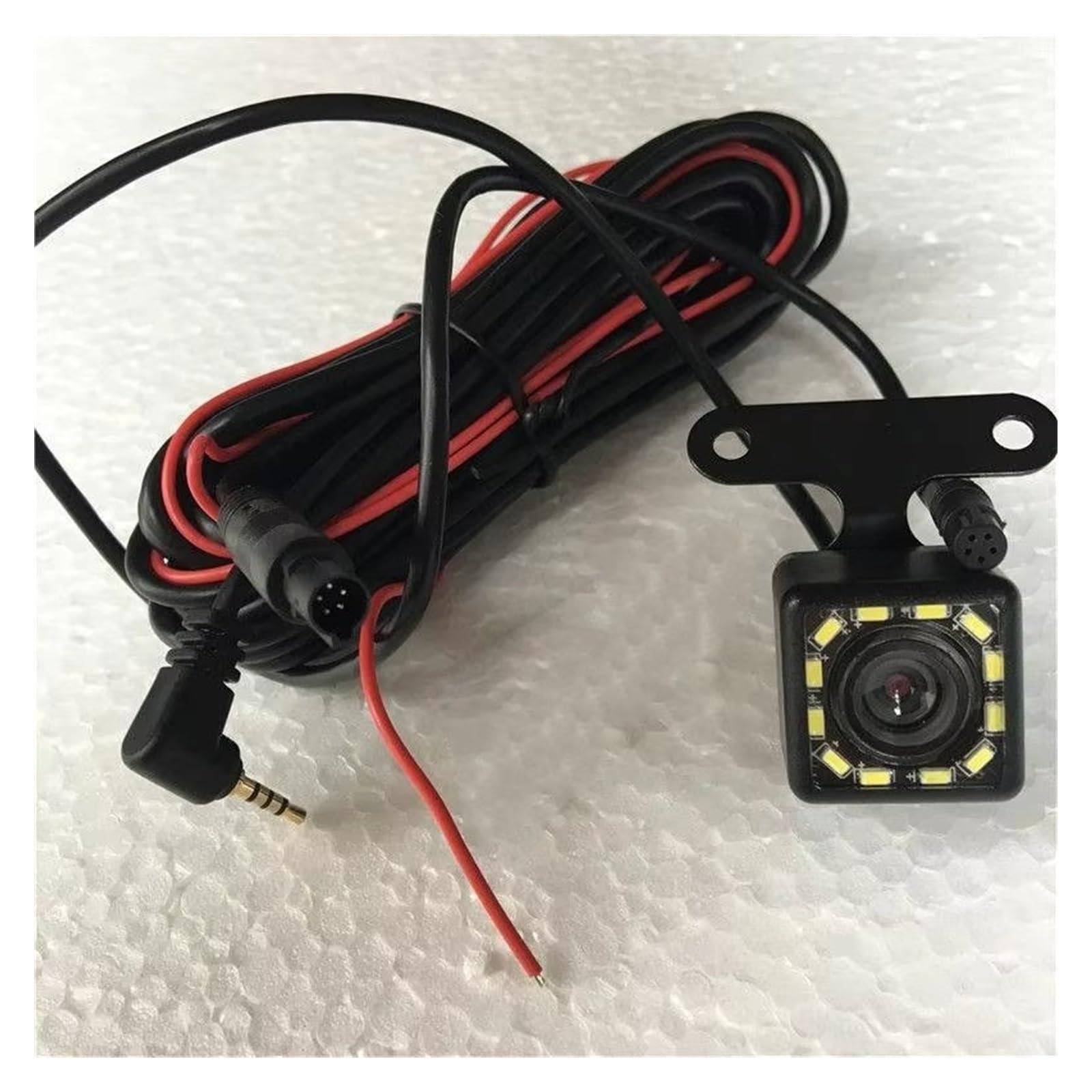 Rückfahrkamera Auto Auto Rückfahrkamera HD Nachtmarkt 5-polig 12-Lampen Wasserdicht Und Anti-Heulen Farbrückfahrvideo Rückfahrkamera Kabellos(There Are Wires) von KPVEVPSTQ