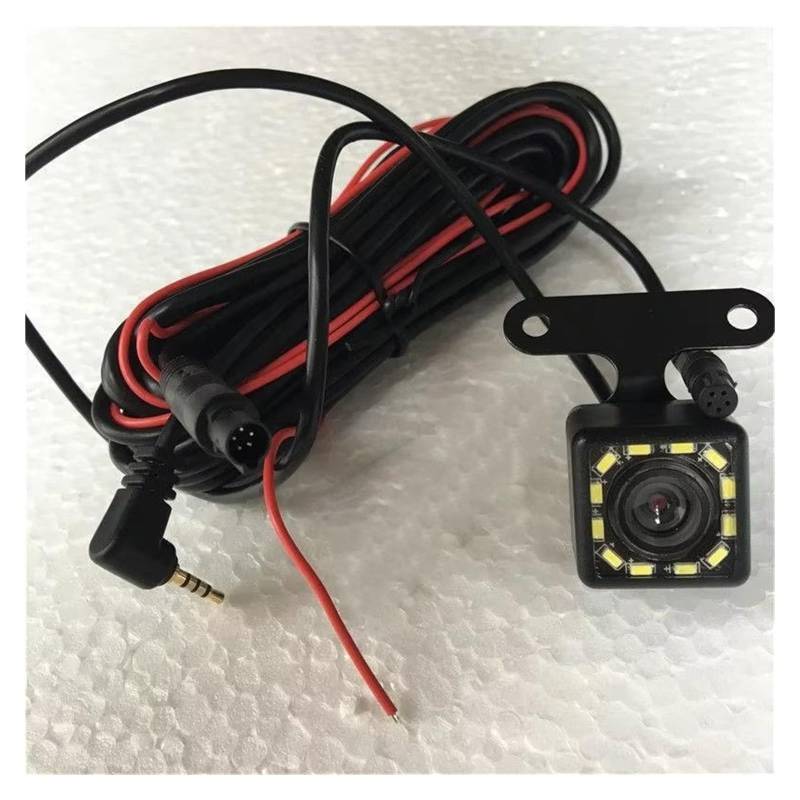 Rückfahrkamera Auto Auto Rückfahrkamera HD Nachtmarkt 5-polig 12-Lampen Wasserdicht Und Anti-Heulen Farbrückfahrvideo Rückfahrkamera Kabellos(There Are Wires) von KPVEVPSTQ