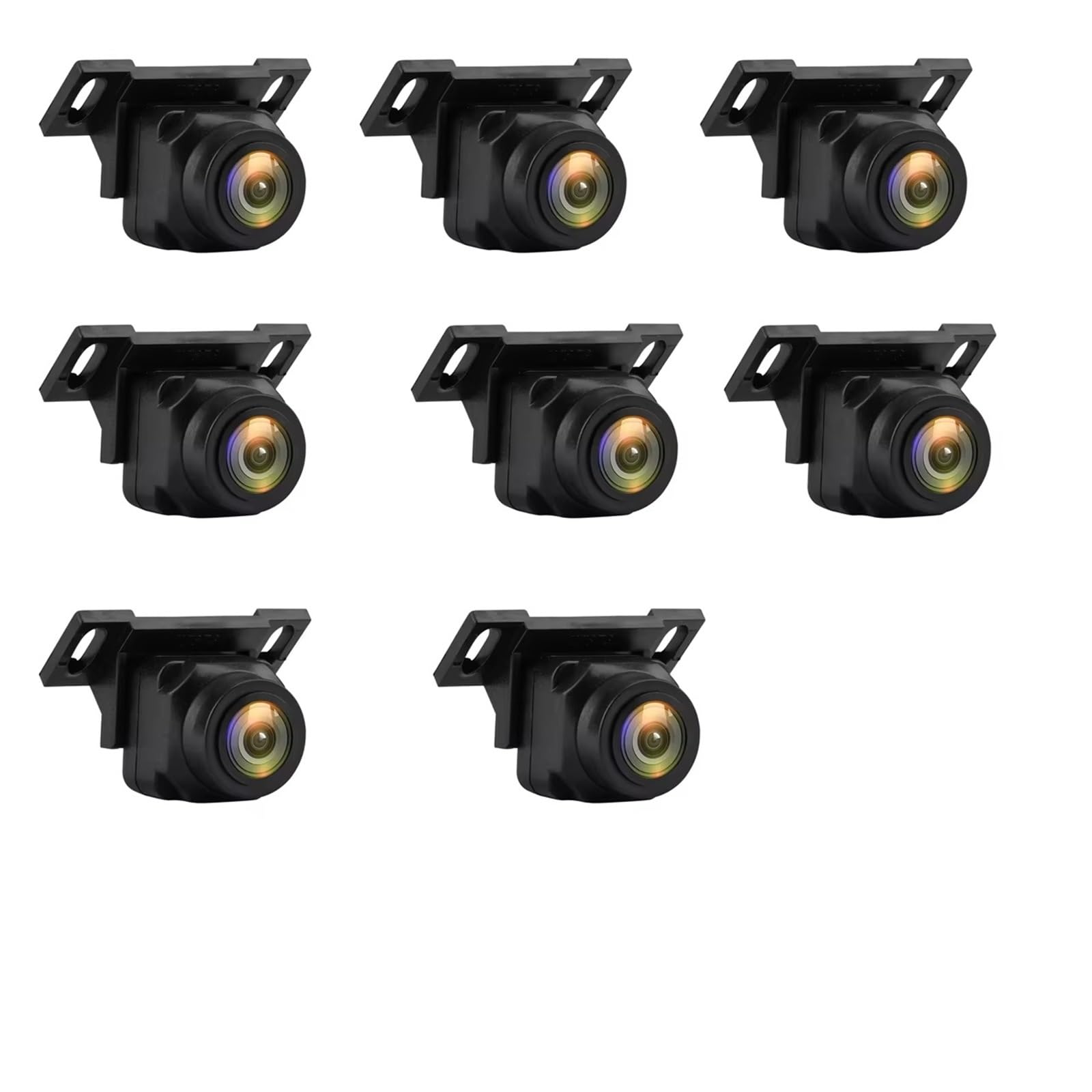 Rückfahrkamera Auto Auto-Rückfahrkamera Mit Nachtsicht, 8/1PCS Mini-Auto-Rückfahrkamera, Wasserdicht, 1080p HD, 170 ° Weitwinkel, Einstellbar Rückfahrkamera Kabellos(8set) von KPVEVPSTQ